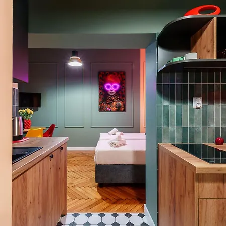 Apartman Candy Colored House - Old Town