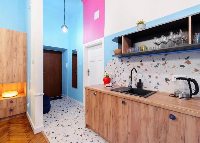 Candy Colored House - Old Town Apartman Krakkó